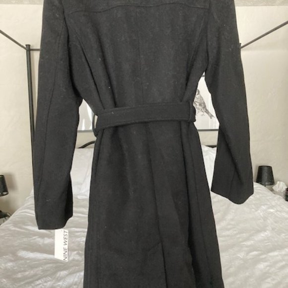 9 WEST WOOL BLEND COAT SIZE M NWT - Picture 3 of 4